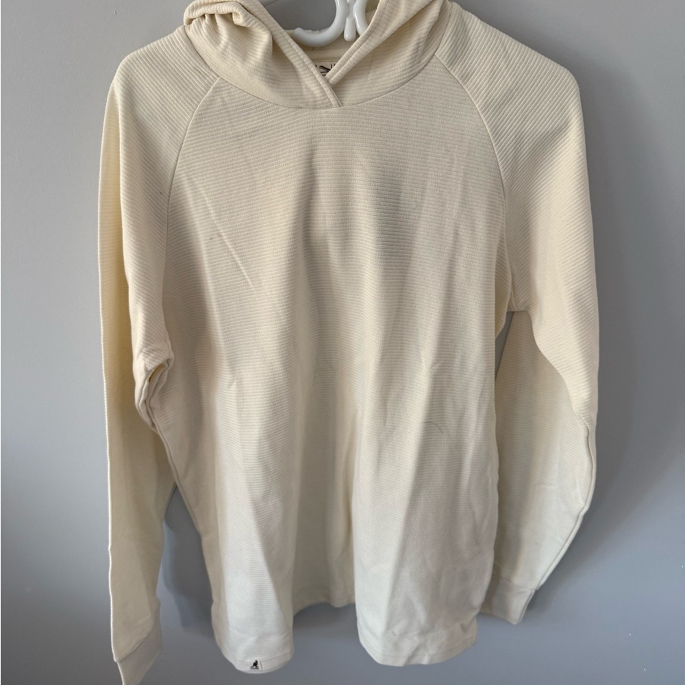 Kangol Men's Off-White Hooded Sweatshirt